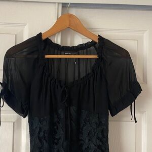 Elegant Black Lace Dress by Abrand